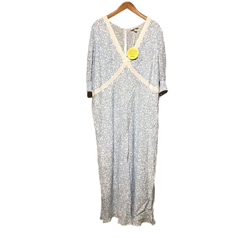 RIXO x Target Floral Puff‎ Sleeve Maxi Dress 28W / 30W